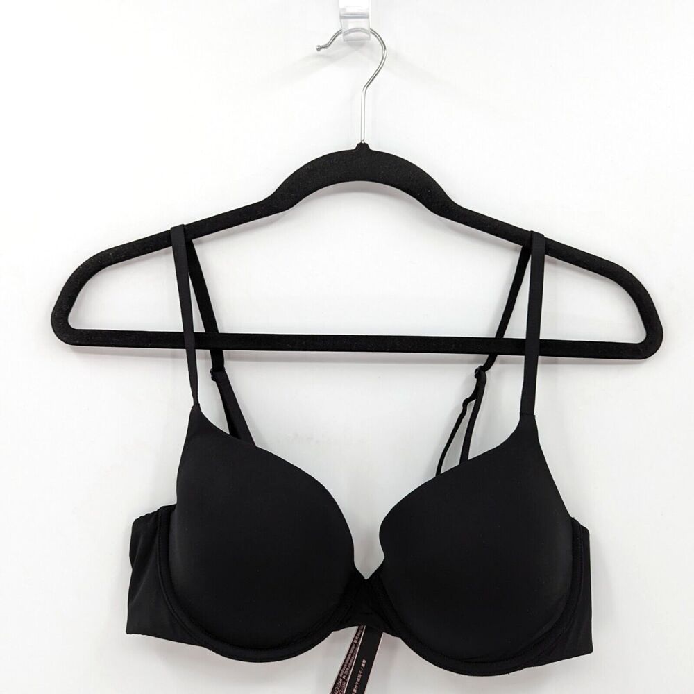 Victoria's Secret Bra Women's 36C Black Demi